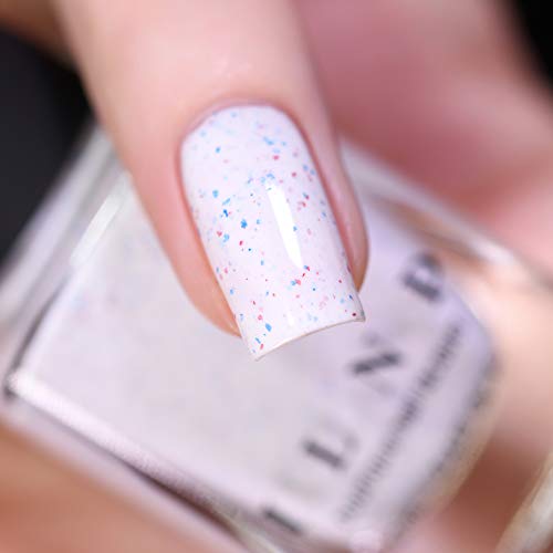 Image of ILNP Liberty - Creamy White Speckled Nail Polish