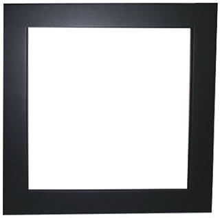 National Artcraft 8 Inch x 8 Inch Satin Black Wood Frame Holds 6 Inch x ...