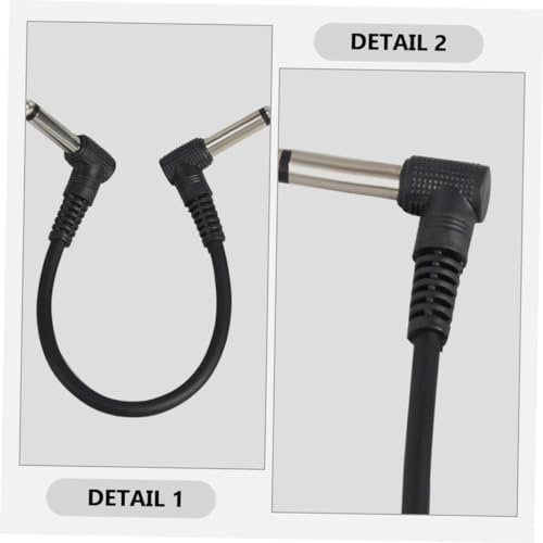 Câble audio patch de guitare 12pcs connecteur pédales effet accessoire