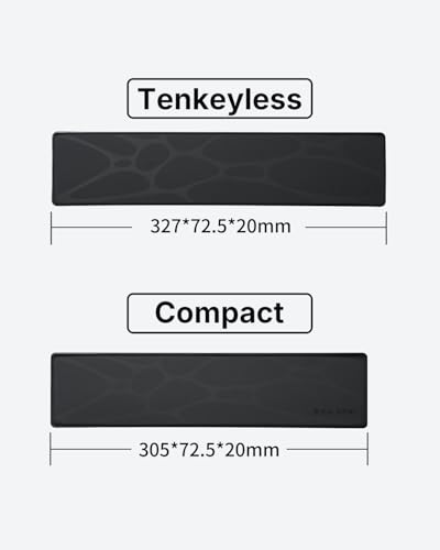 Image of GravaStar Keyboard Wrist Rest Pad-Black