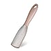BEZOX Foot File - Double Side Scrubs Foot Rasp - Feet Crack Skin, Corn, Callus Remover Scraper - Golden Rose Color - W/Cloth Bag & Gift Box