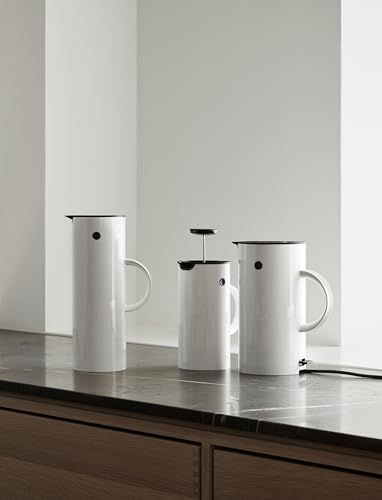Stelton Isolierkanne EM77 – Doppelwandige Kanne für heiße und kalte Getränke