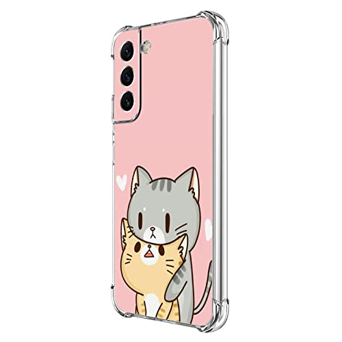 Coque Galaxy S22 Plus protection intégrale silicone motif chat