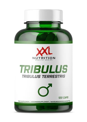 XXL Nutrition - Tribulus Terrestris - Ein natürlicher T-Booster, 100% Natural, Testosteron - 120 Kapseln
