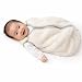 baby deedee Sleep Nest Teddy Baby Sleeping Bag, Ivory, Medium (6-18 Months)