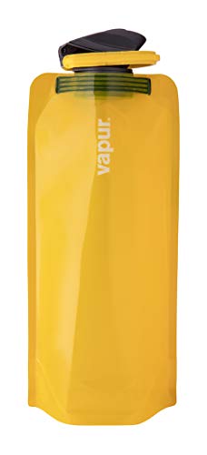 Vapur Solid 0.7L Wide Mouth SuperCap Marigold Re-usable Convenient Anti-Bottle