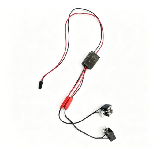 Luz frontal RC de alta luminosidad para Defender D90 y coche YIKONG 1/10
