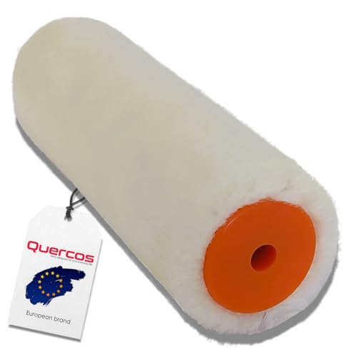 Quercos. Ersatzwalze für Midi Velour Import 12cm - Rollenhülle aus Samt, Plüschwolle, 5 mm, Midi-Rollen, Hasenbein, für alle Arten von Farben und Lacken. (C)