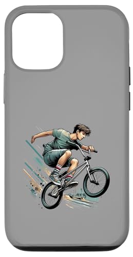 ���]�ԃT�C�N���X�g BMX �X�}�z�P�[�X iPhone 12/12 Pro �p
