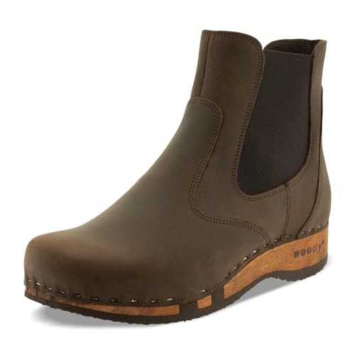 Bottines en bois Woody Jutta café 39 idéales pour vos balades d'automne
