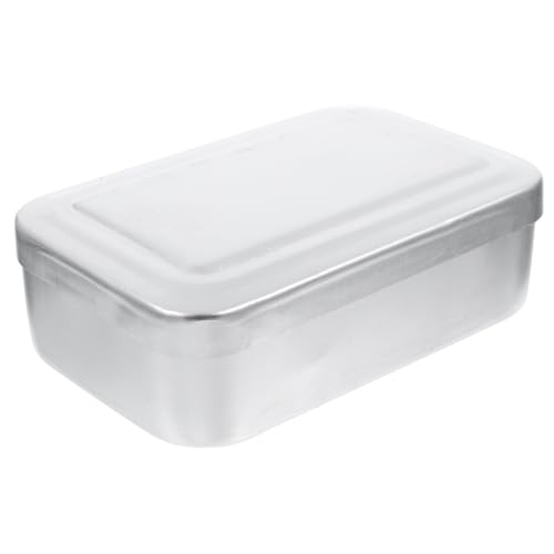 QUMIIRITY 加厚長方形弁当箱 大容量 軽量ポータブル ピクニックフードホルダー アウトドアキャンプ用 食品保管ケース 通勤 通学用