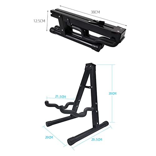 COUYY Pliage Guitare Stand Uright Portable Organisateur A-Cadre Organisateur Decor Durable Construction en métal Backing… - Les Beatles, Paul McCartney, John Lennon, RIngo Starr, George Harrison COUYY Pliage Guitare Stand Uright Portable Organisateur A-Cadre Organisateur Decor Durable Construction en métal Backing… – Image 5