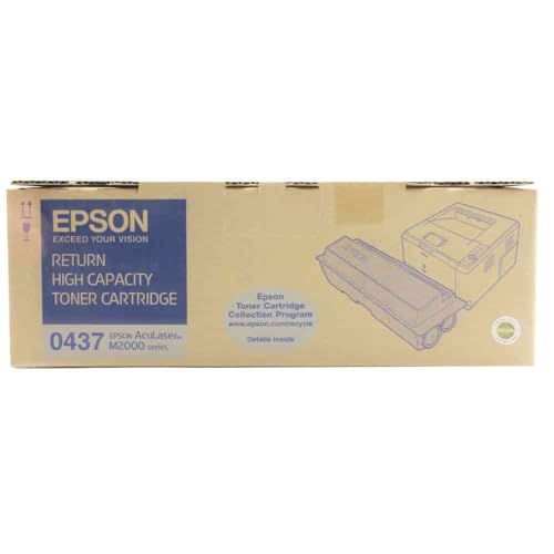 Epson C13S050437 M2000 toner noir haute capacité pour des textes d'une netteté absolue