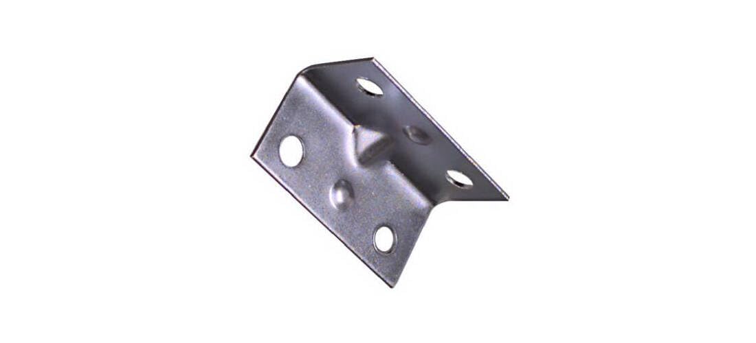 4-Pk., 1.5 x .75-In. Zinc Corner Brace