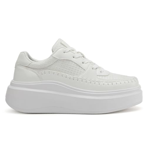 Women's Platform Fashion Shoes Classic Tennis Shoes Casual Walking Sneakers3