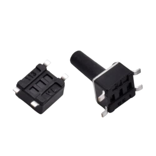 Interruptor táctil SMD para solucionar fallos de encendido y botones dañados en PCB 50 uds 5
