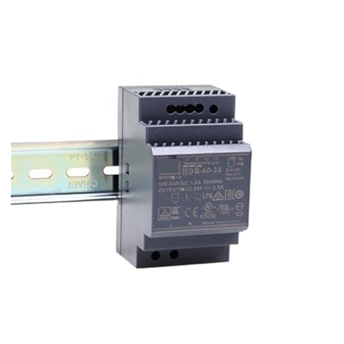Alimentation sur rail mince HDR-60-24v-60w industrielle de classe II