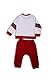 Amdrabola Weihnachts Baby Set, Unisex, Frohe Weihnachten, 2pc Sets, Langarm, Tracksuit, Strampler Pyjama 112, 12-18 Monate