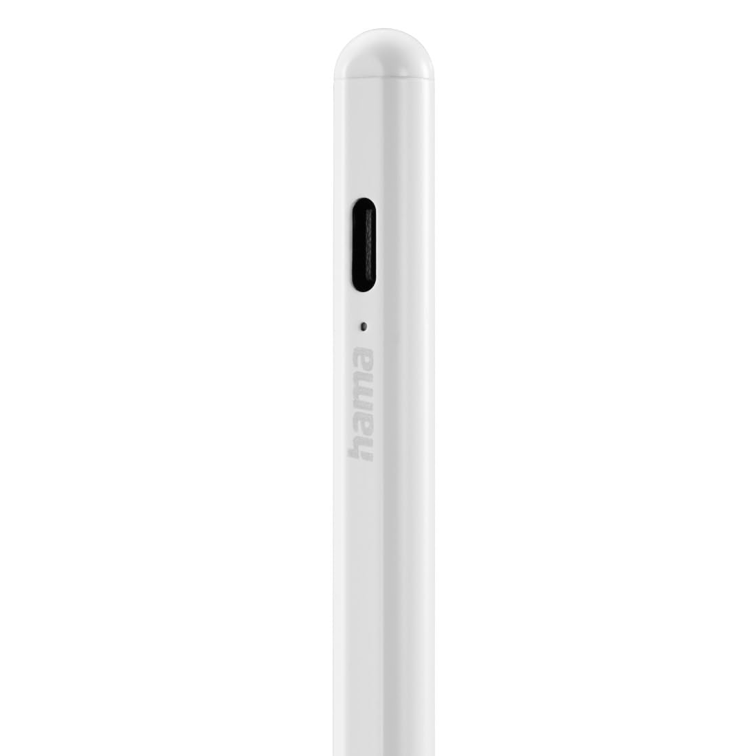 HAMA | Lápiz Óptico para iPad (Compatible con Todos los Ipads Actuales, Carga Rápida, Batería Duradera, 12 Horas de Uso) Color Blanco