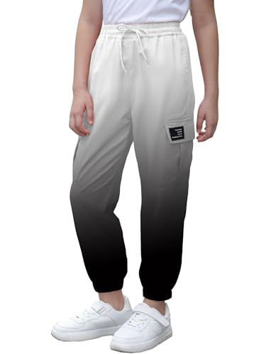 Image of Cromoncent Girls & Womens Camo Print Cargo Pants Outdoor Lightweight Jogger Baggy Pants, 6 Years - XX-Large