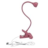 ASENTER 5W Lampe à Ongles UV Gel pose Capsules Americaine, pour Colles Vernis à Ongles en Gel, Mini Lampes de séchage pour le Durcissement de la Résine Utraviolette avec Clip Rose