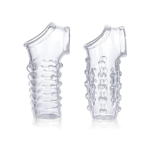 Manicotti in Silicone per Pene con Anello per Testicoli – Stimolazione Intensa e Ritardo dell’Eiaculazione, Accessorio Erotici