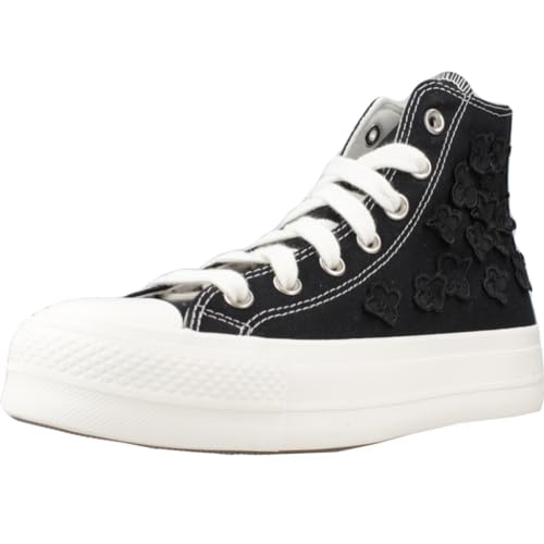 Converse Modelo Chuck Taylor All Star Lift 3D Flowers BLCKGRT T. 42.5