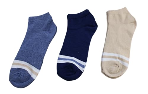 Dependable Industries inc. Essentials 12-Pack Men’s Ankle Socks Size 10–13 – Lightweight Cotton Blend Low-Cut Sports Socks for Spring & Summer – Breathable & Moisture-Wicking2