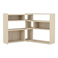 Amazon｜佐藤産業 LIKE オープンシェルフ 伸縮式 幅90-166cm 奥行30cm
