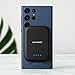 GALVANOX Magnetic Power Bank for Samsung Phones (15W) Wireless Charging Battery Pack for Android, Galaxy S24 S25 Plus, Ultra (Compatible with MagSafe Case Required) 5000mAh Portable Charger, Black