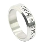 babyhealthy Ring for Women Stainless Steel Rings Merchandise Cool Simple Ring One Size
