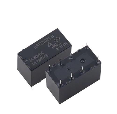 Relais HFD27-024-H 8 broches pour platines d'automatisation industrielle 24V