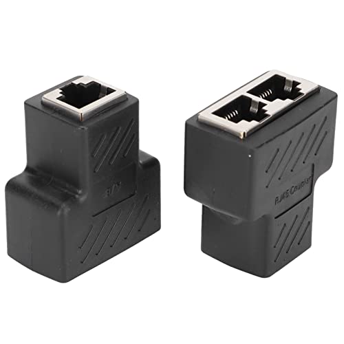 2 Uds Divisores Ethernet RJ45 1 a Vías Interruptores Cable de Internet