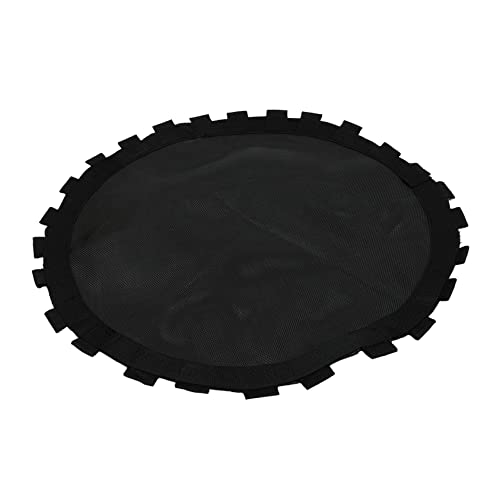 CORHAD 1pc Weatherproof Round Jumping Mat Durable Mesh Trampoline Replacement Pad Heavy Duty Elastic Material for Trampoline Activity and Family Fun