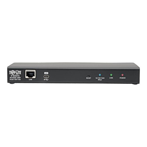 Image of Tripp Lite IP Remote Access Unit for KVM Switches & Servers, IP Access for Switches & Servers with No Built-in IP Functionality, 1080p @ 60 Hz, 3-Year Warranty (B051-000)