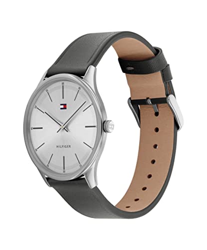 Tommy Hilfiger Grey Dial Round Shaped Casual Men Watch_TH1710465W - Image 2
