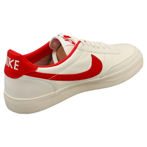Nike Killshot 2 Leather Men's Shoes (HQ1657-100, Sail/White/University Red) Size 10.52