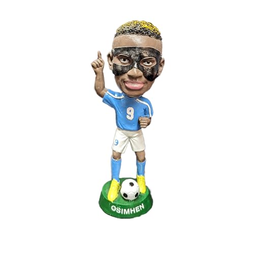 Fabbro Souvenir srl Gongolo Victor Osimhen en resina altura 20 cm