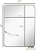 Hamilton Hills 22x30 inch Metal Silver Frame Mirror for Bathroom | Polished Rectangular Rounded Corner Vanity | 2