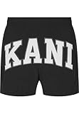 Karl Kani Serif Board - Bañador para hombre, Negro , S