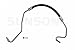 Sunsong 3401974 Power Steering Pressure Line Hose Assembly