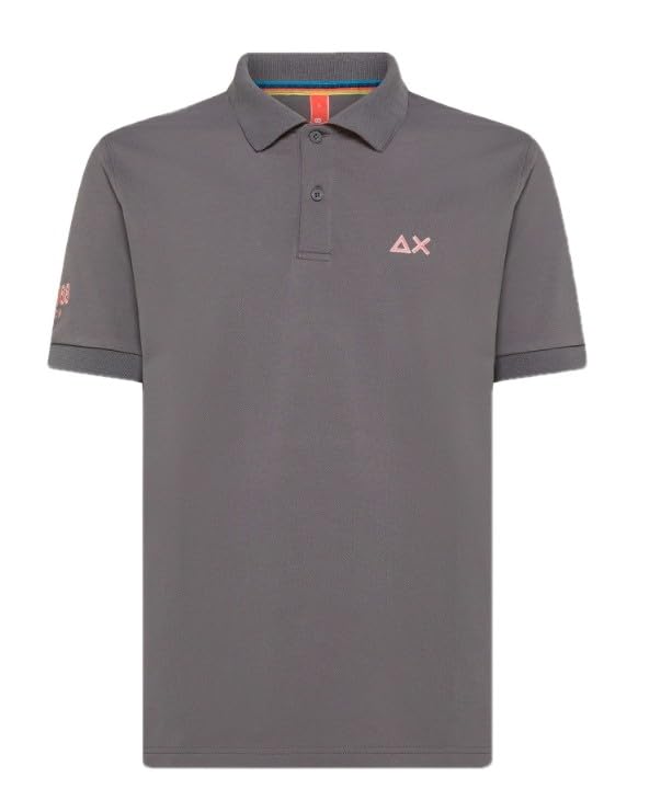 Polo Homme Coton Gris SUN68 pour vos journées décontractées
