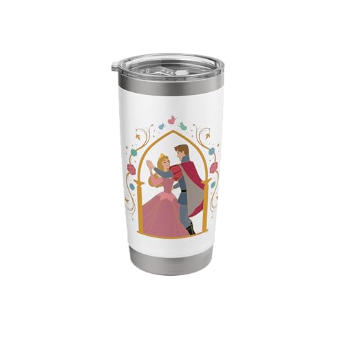 Disney Princess Sleeping Beauty 65th Anniversary Love Dance Stainless Steel Insulated Tumbler