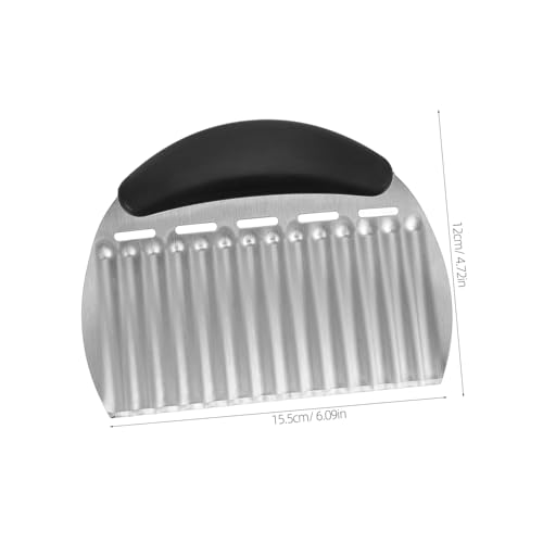 Cortadora Healifty para papas onduladas acero inox miniatura 2