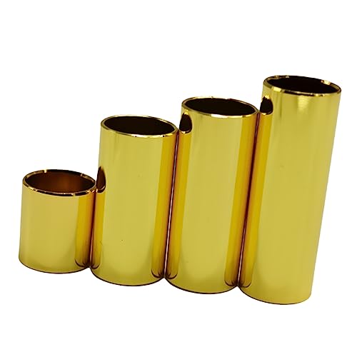 FOMIYES Stable Performance Guitar Slide Bar Finger Cover Set of 4 7cm 6cm 5.1cm 2.8cm for Comfortable Playing