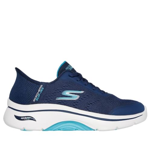 Image of Skechers Women's Go Walk Arch Fit 2.0 Valencia Hands Free Slip-ins Sneaker