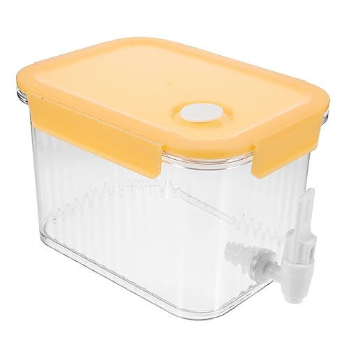 OUNONA Cold Water Beverage Container Functional Drink Dispenser for Fridge for Parties Outdoor Use Easy to Clean Design