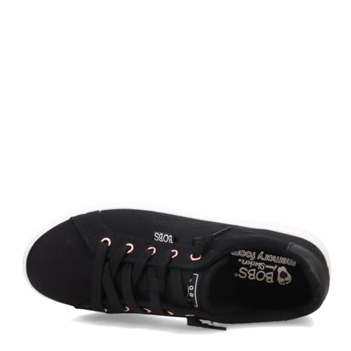 Image of Skechers BOBS DVine114453 Womens Slip On 11 BM US Black