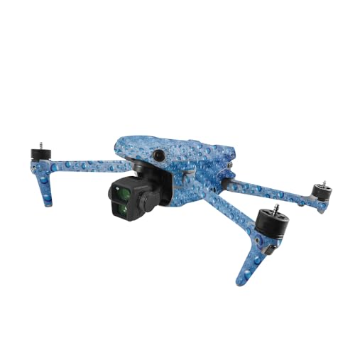 Image of MightySkins Carbon Fiber Skin Compatible with DJI Air 3 - Mist | Protective, Durable Textured Carbon Fiber Finish | Easy to Apply, Remove, and Change Styles
