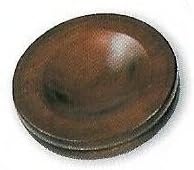 Hardwood Maple Piano Caster Cups - Set of 3 for Grand Pianos, Size Small, Elegant Walnut Satin Finish